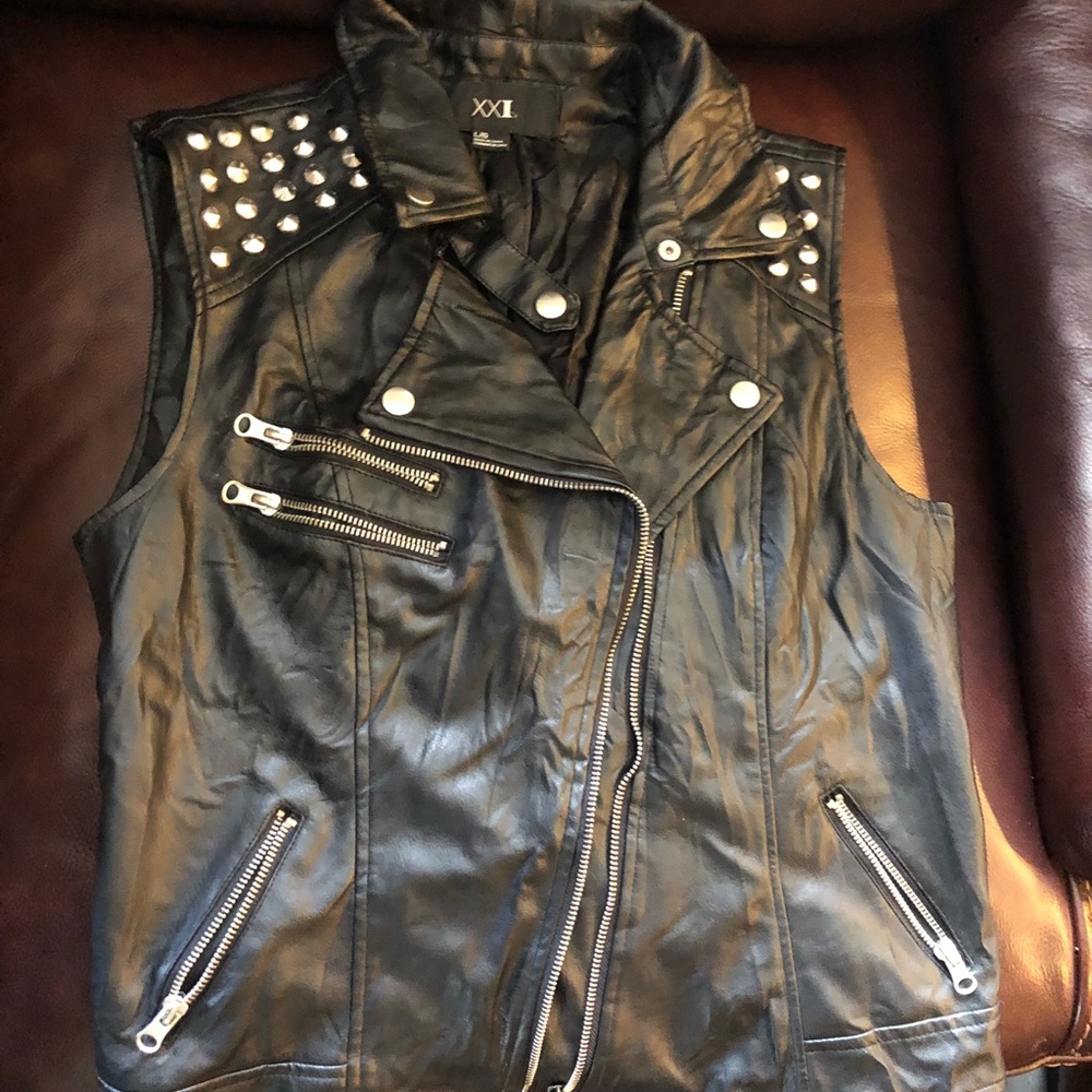 Black Biker Jacket